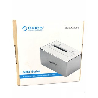 Dock Ổ Cứng ORICO 6818US3 - HDD/SSD USB 3.0 SATA Vỏ Kim Loại Tản Nhiệt Tốt