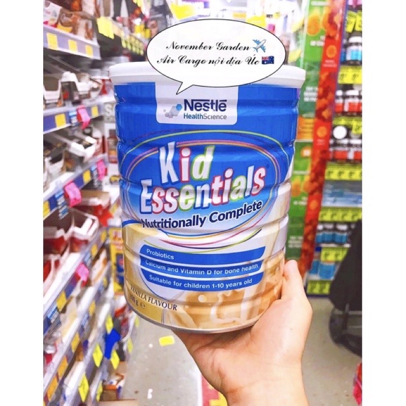 Sữa Kid Úc - Kids Essentials 800g [ Air úc ]