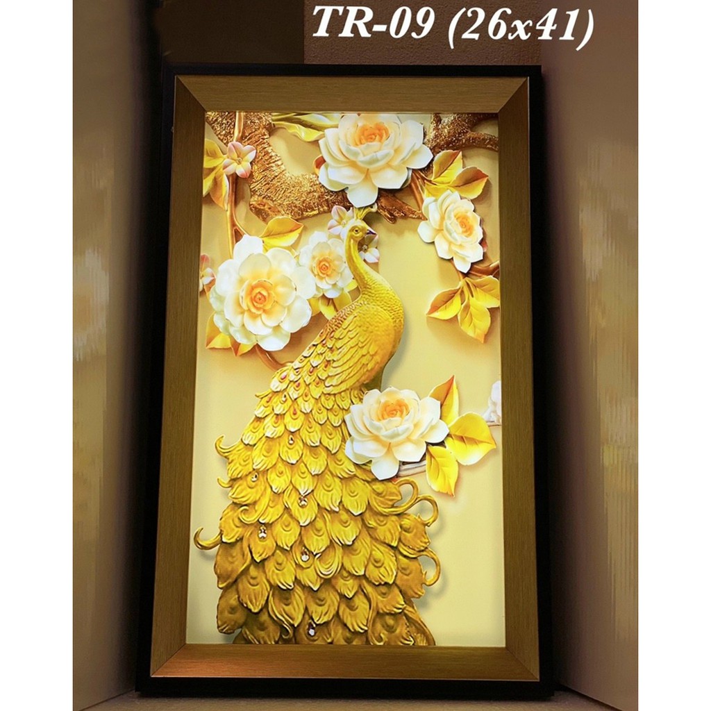 Đèn Tranh Điện 3D Treo Tường Cỡ 26x41cm-Trang Trí Phòng Khách Phòng Ngủ Trang Trí Cầu Thang-Đèn Led Sáng 3 Chế Độ