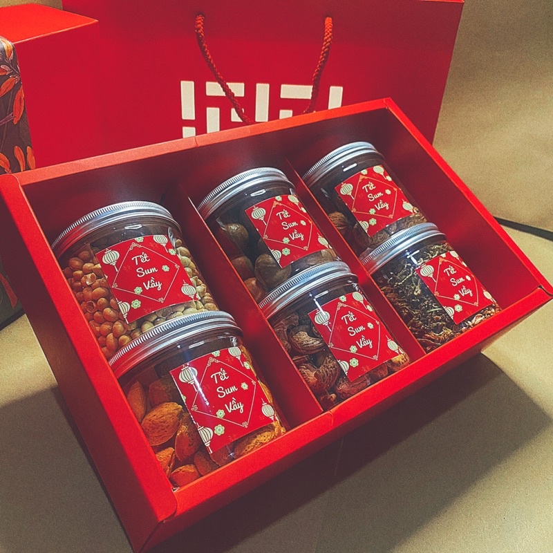 Hộp Quà Tết cao Cấp ,set quà Tặng ý nghĩa ,sức khoẻ (Hạt Dinh Dưỡng) | BigBuy360 - bigbuy360.vn