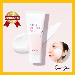 Kem dưỡng sáng da A'some Perfect Whitening Cream - Kem sáng da mặt, Che Khuyết Điểm, Nâng Tone