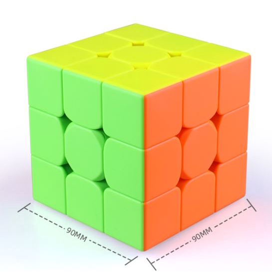 Khối Rubik Siêu To, Size Lớn 3x3 QiYi QiMeng Plus 90mm (9cm) Xoay Êm, Mượt, Đã Tay