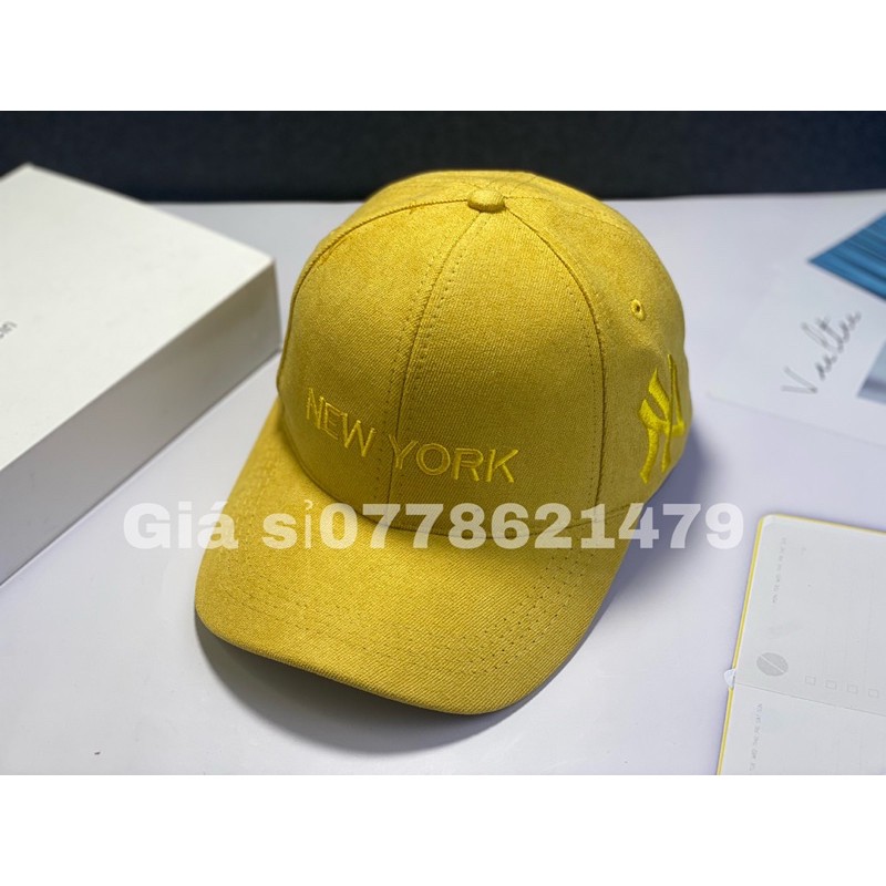 Nón kết nỉ nhung thêu chữ nêw thời trang nam nữ