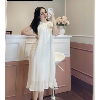 Đầm bầu dập ly cao cấp