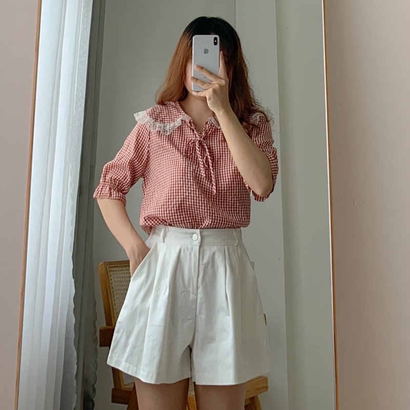 áo sơ mi kiểu kẻ caro
