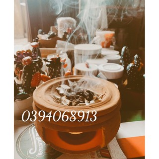 Bếp đốt bồ kết, thảo mộc Bát Tràng đủ size siêu bền - BT043