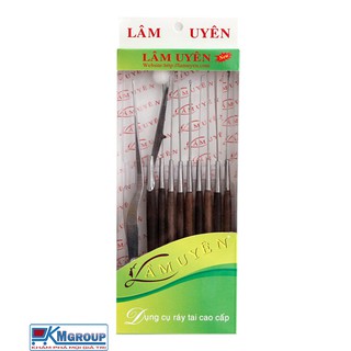 Bộ lấy ráy tai cao cấp 10 món-14477