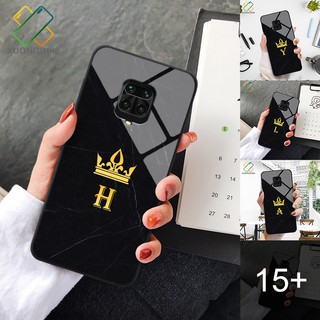 Ốp lưng Xiaomi Redmi note 9s / note 9 pro in 3D tên chữ cái vân đá