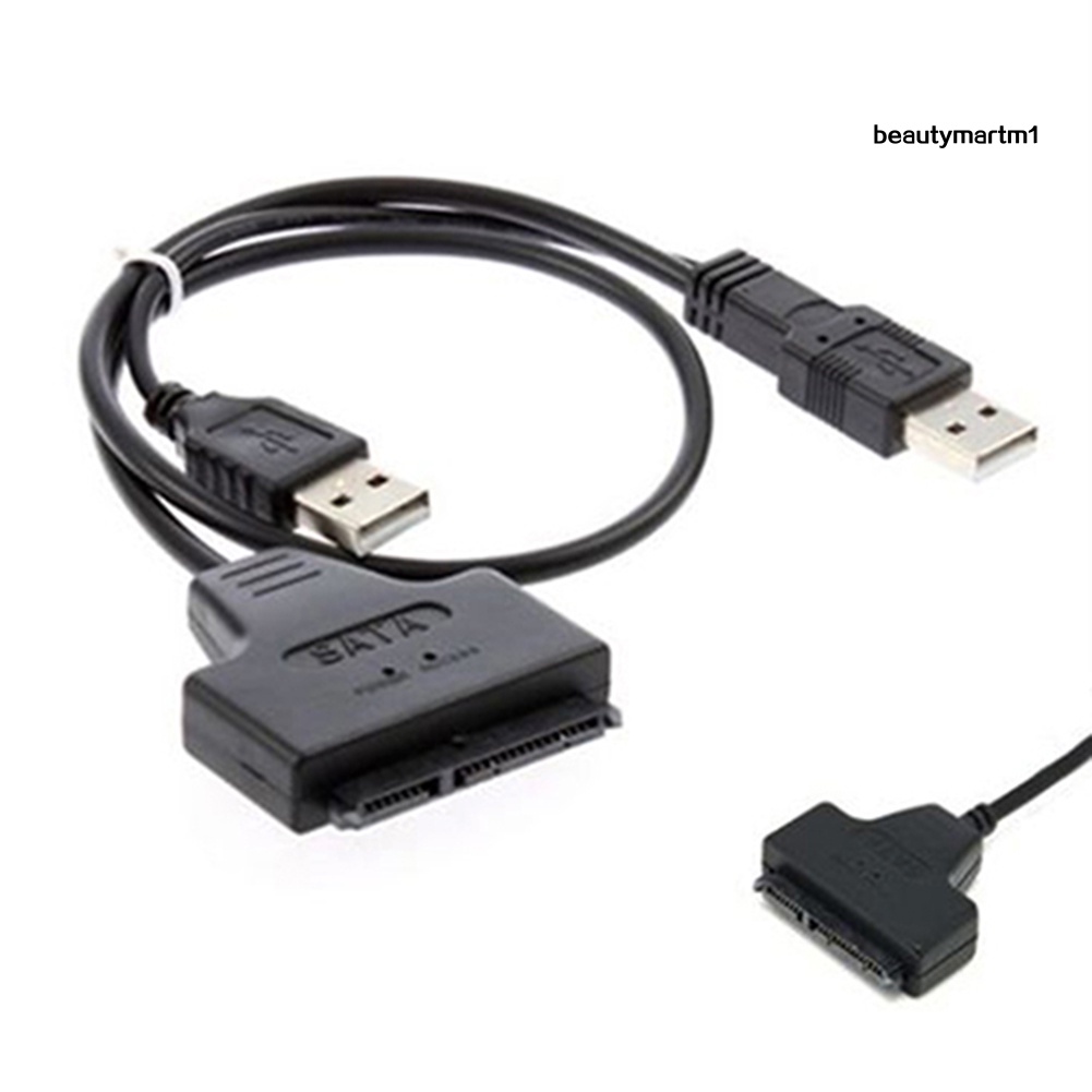 Dây Cáp Chuyển Đổi Usb 2.0 Sang Sata 22pin Cho Ổ Cứng Hdd Laptop 2.5 Inch | BigBuy360 - bigbuy360.vn