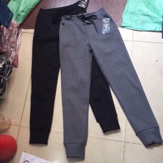 Quần jogger thun tăm