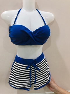Combo 2 bikini và 1 áo len móc