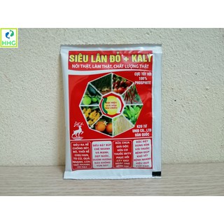 ComBo 20 Gói Siêu Lân Đỏ + Kaly SIÊU RA RỄ, CHỐNG THỐI RỄ, MẬP BÔNG, ĐỀU BÔNG, BÔNG TO, ĐẸP LÁ Gói 22ml