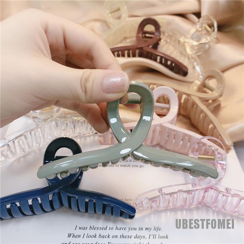 1 Kẹp Tóc Càng Cua Bằng Acrylic Cho Nữ