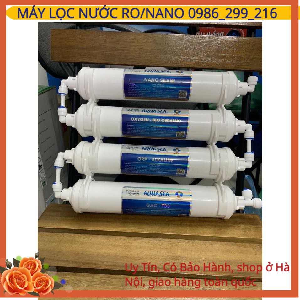 Combo 8 Lõi Lọc Nước AQUASEA Số 1,2,3,5,6,7,8