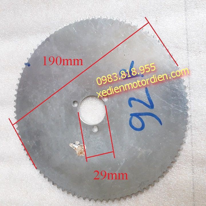 Nhông xe cào cào nhông xích xe ruồi máy xăng 25H