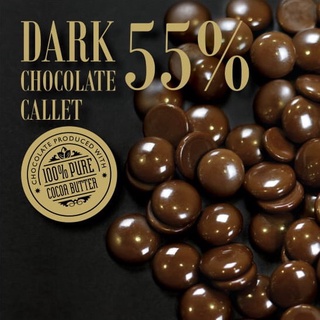 Sô cô la đen,chocolate Belcholat hình hạt cúc túi 200g