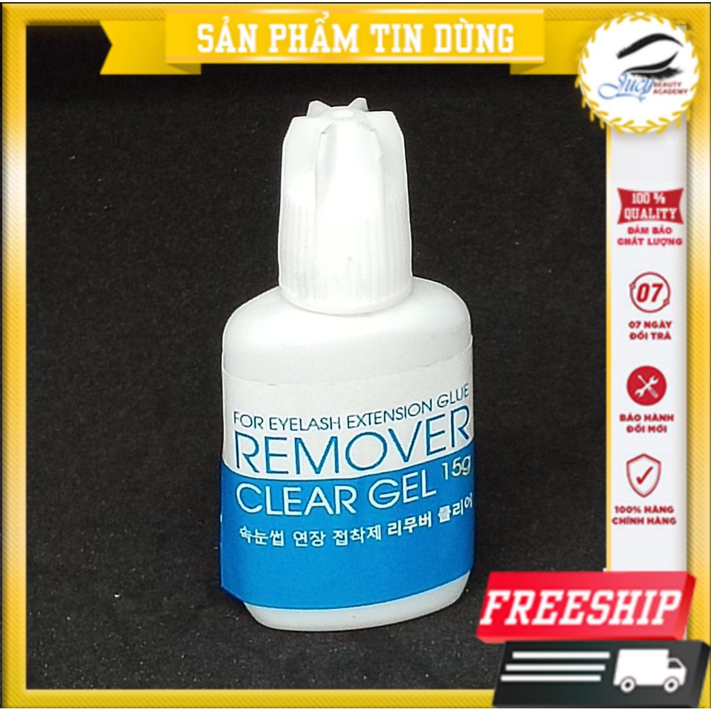 Gel tháo mi Remover sau khi nối mi siêu nhanh không cay nóng