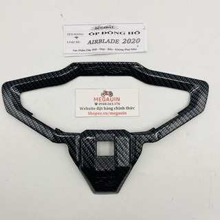 Ốp Đồng Hồ (Mặt nạ đồng hồ) CARBON Đen Air Blade 2020-2021
