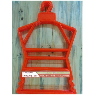 Móc Nhựa 65 Chiếc Treo Đồ Bộ Quần Áo Trẻ Em 3-6T