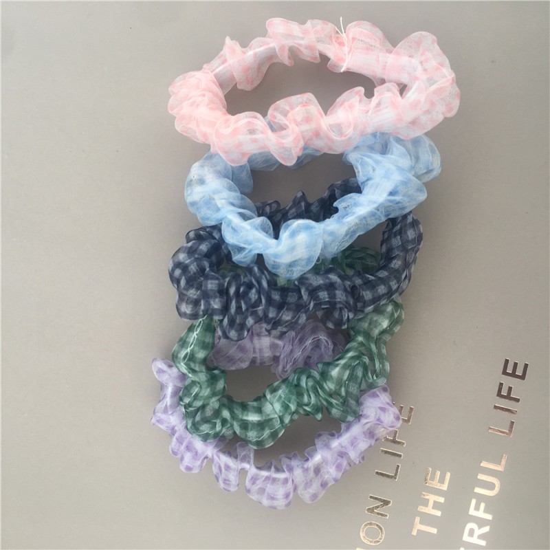 1 Set tóc Scrunchies Nhẫn tóc Rope Ponytail Phụ kiện tóc Cô gái Hairbands
