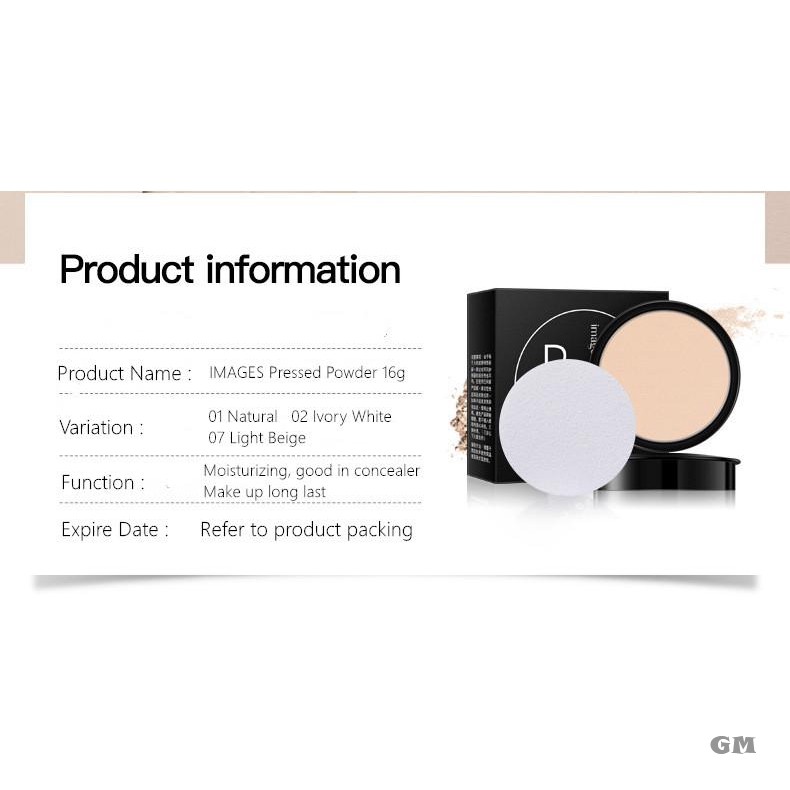 (Hàng Mới Về) Phấn Nén Trang Điểm Images 16g | BigBuy360 - bigbuy360.vn