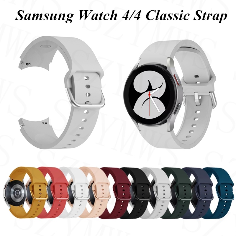 Dây Đeo Silicon Mềm Cho Đồng Hồ Thông Minh Samsung Galaxy Watch 4 4 42mm 46mm 40mm 42mm