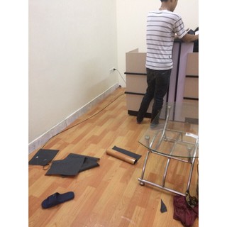 Thảm simili trải sàn vân gỗ siêu đẹp giá rẻ