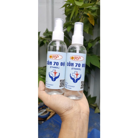 Cồn Y Tế Xịt Khuẩn Chai 100ML, Cồn Y Tế