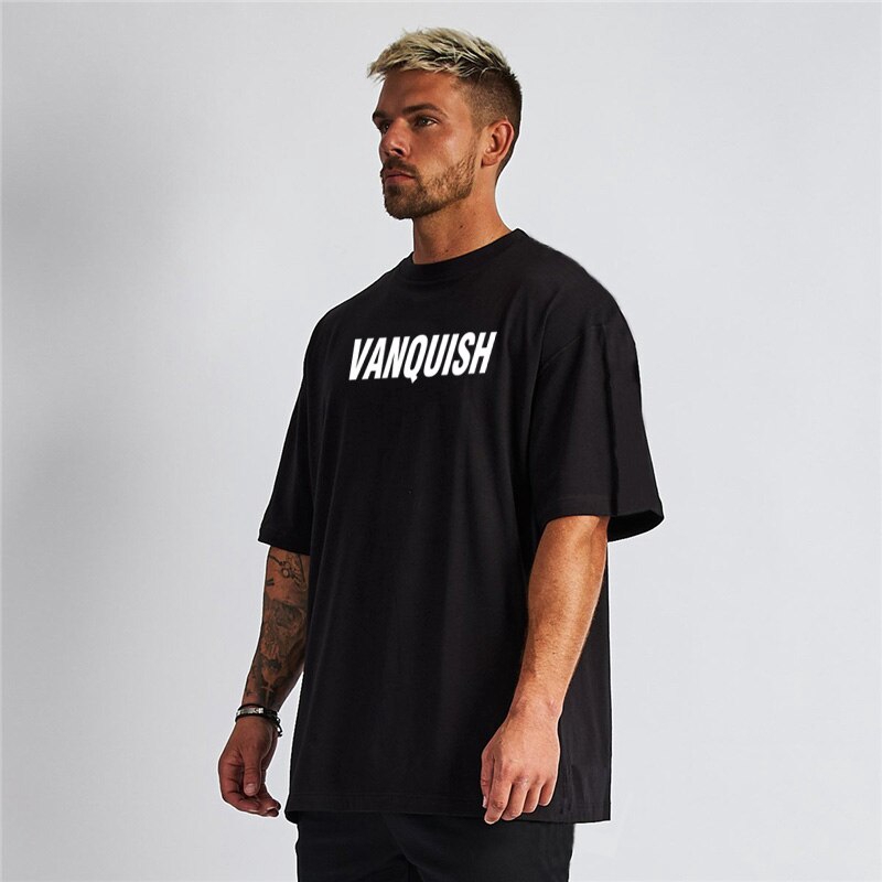 Áo thun thể thao tay ngắn phong cách thời trang dành cho nam tập thể hình