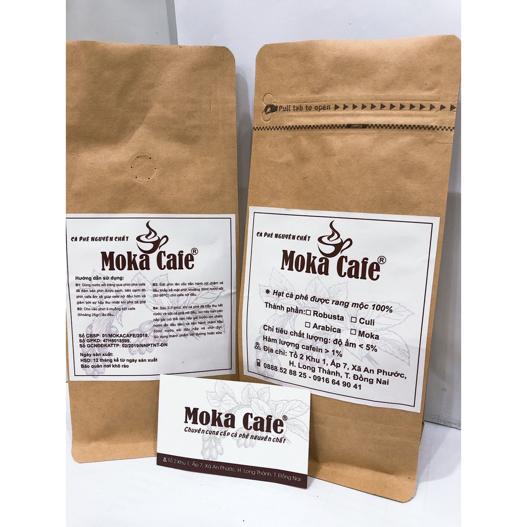 Cà phê thượng hạng pha máy phối trộn Robusta Honey và Arabica cao cấp 500 gr - Moka Cafe | BigBuy360 - bigbuy360.vn
