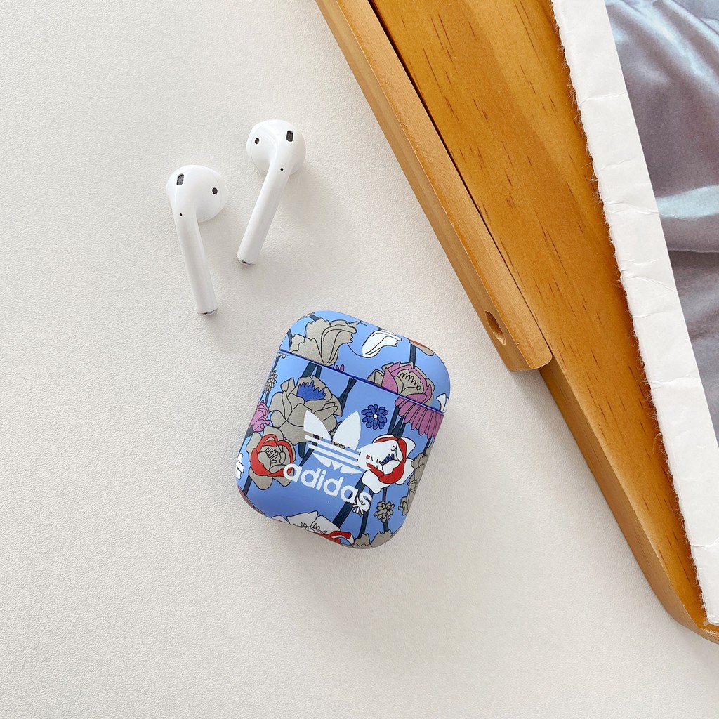 Vỏ Bảo Vệ Hộp Sạc Tai Nghe Apple Airpods 1 / 2 Pro Hình Adidas Colroful Dạ Quang Độc Đáo