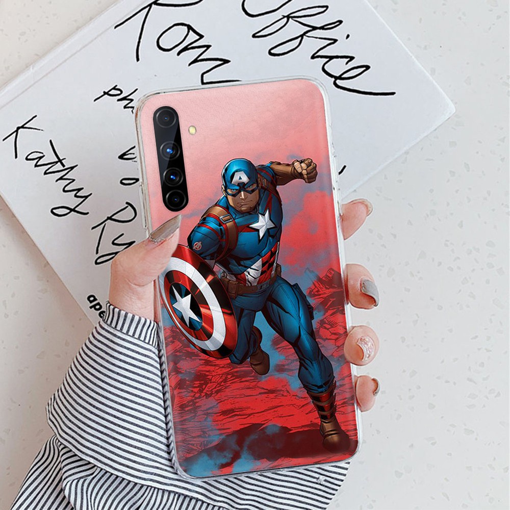 TT43 Captain America Transparent Cover Soft Phone Case for iPhone 6 6S Plus 5 5S SE 5C 4 4S