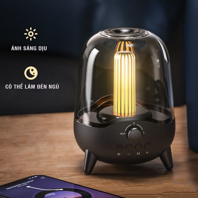 Loa Đèn Led - Decor Bàn Làm Việc - BLT 5.0 - Sạc Type C - Chính Hãng