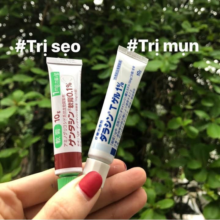 Kem mờ sẹo Gentacin Nhật Bản/KEM NGĂN NGỪA MỤN Dalacin