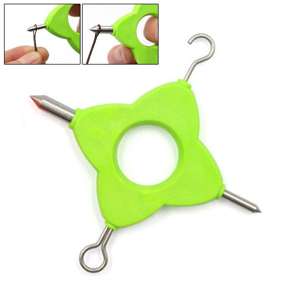 Dụng Cụ Thắt Nút Dây Câu Cá Đa Năng 4 Trong 1