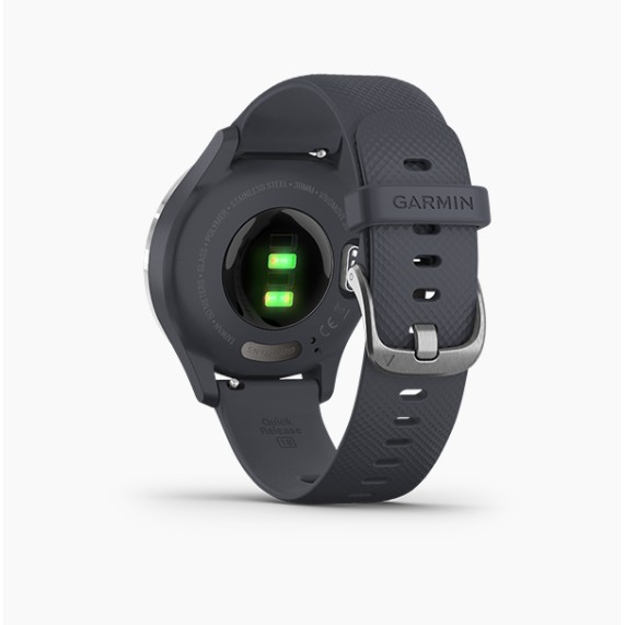 Đồng hồ thông minh Garmin vivomove 3S, dây silicon - Hàng Chính hãng