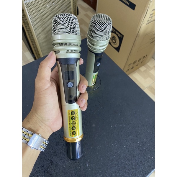 Micro Loa Kéo UGX21 UHF Kim Loại Nâng Cấp Củ Micro