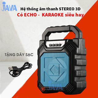 Mua  TẶNG 1 HOẶC 2 MIC KARAOKE CÓ VANG 100K  Loa Kẹo Kéo Karaoke Bluetooth Mini JAVA68 - Loabluetooth