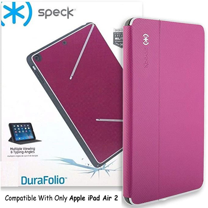  [Chính Hãng] Ốp Lưng Ipad Air 2 Speck Products DuraFolio Case Fuchsia Pink