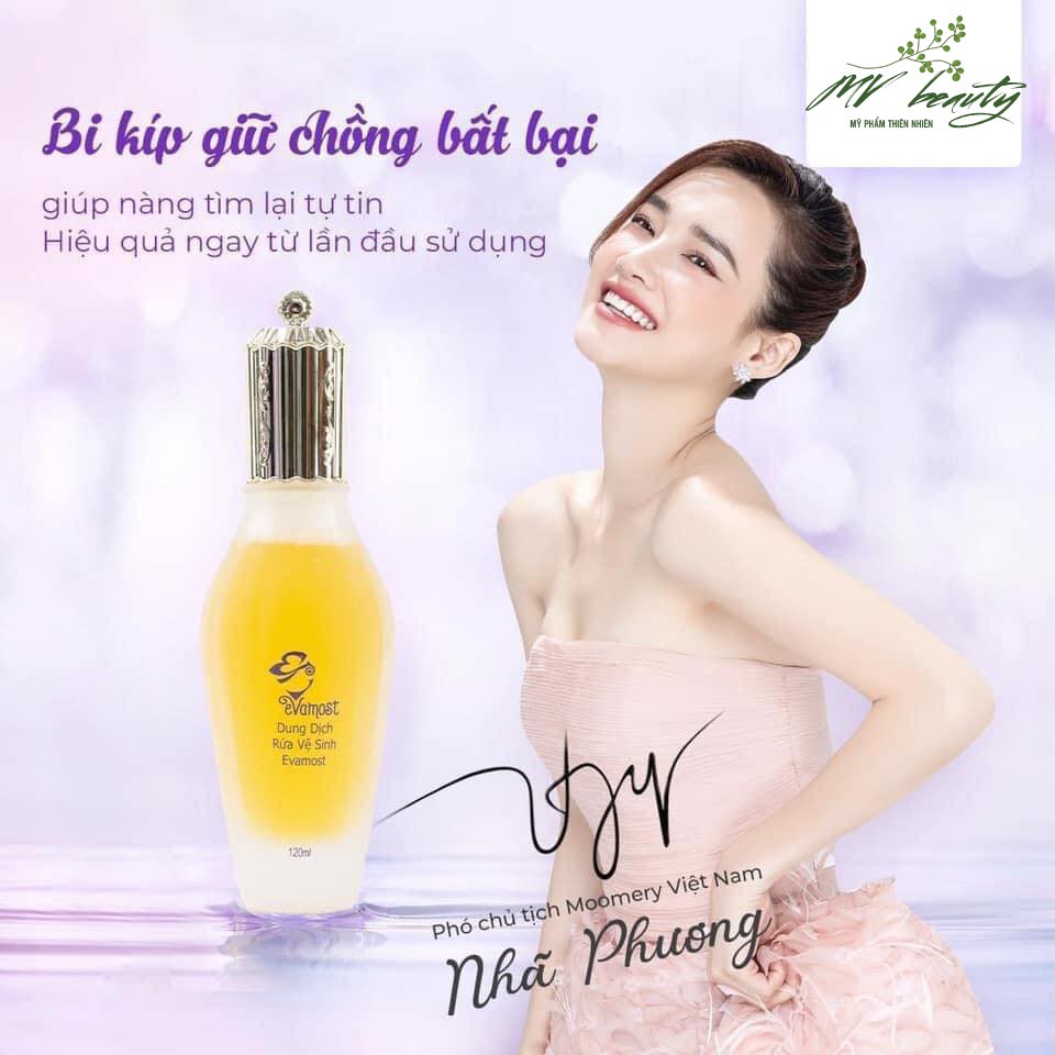 Dung dịch vệ sinh phụ nữ Evamost làm sạch vùng kín, ngừa mẩn ngứa - HAPPY LIFE COSMETICS