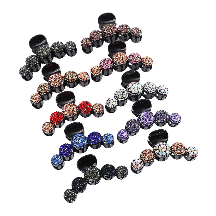 Kẹp Tóc Đính Đá Phong Cách Retro