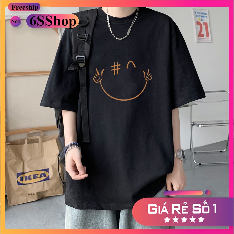 Áo thun nam nữ unisex tay lỡ T32, áo phông tay form rộng oversize streetwear