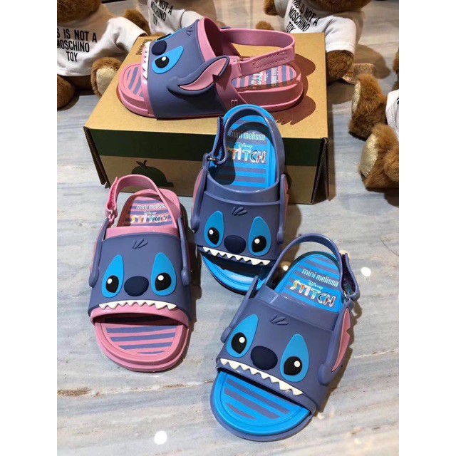 Sandal cho bé trai bé gái 1-6 tuổi ⚡️ FREESHIP ⚡️ Sandal nhựa thơm mini melissa stitch mẫu mới HOT nhất 2021