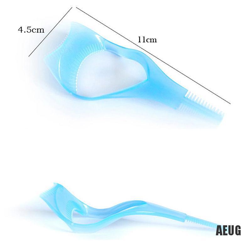 [Hàng mới về] Bộ dụng cụ hỗ trợ mascara chải lông mi nhiều màu thiết kế 3 trong 1