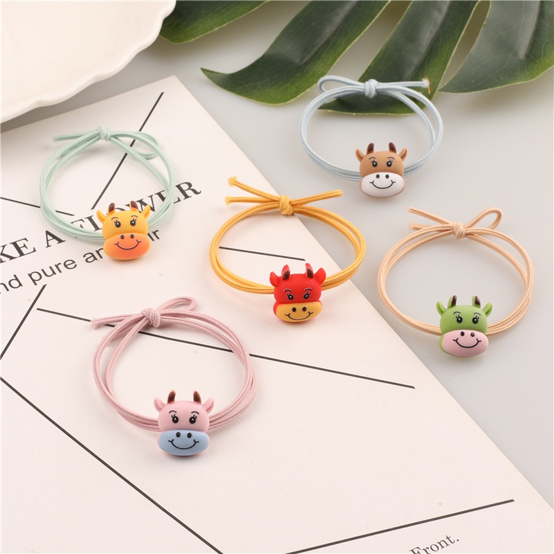 Chun buộc tóc chú bò ngộ nghĩnh  Clovershop68