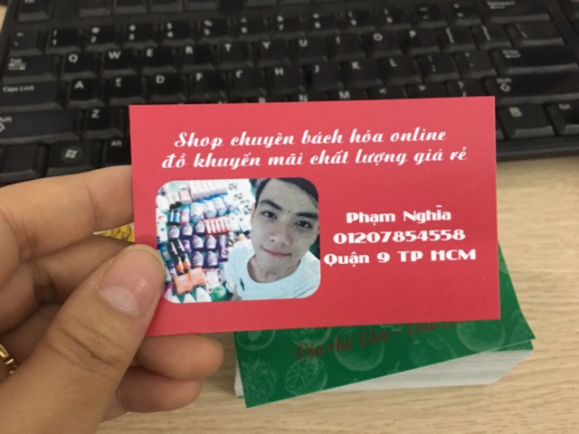 COMBO 100 CHIẾC CARD VISIT