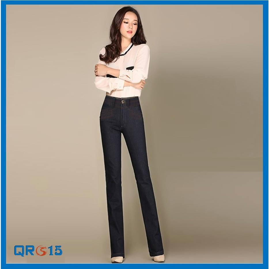 Quần jean thái co dãn 4 chiều không nhăn , không xù , chính hãng ROSATA QRO15