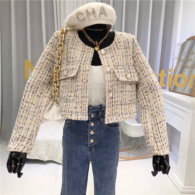 ÁO KHOÁC DẠ TWEED SANG CHẢNH