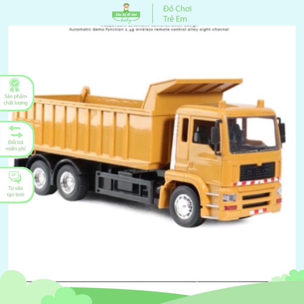 Đồ chơi điều khiển từ xa - xe tải điều khiển từ xa không dây bằng xạc điện