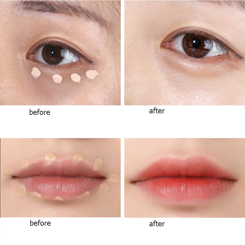 TFIT Kem Che Khuyết Điểm Ba Màu Che Phủ Quầng Thâm Mụn Và Sẹo Cho Nữ